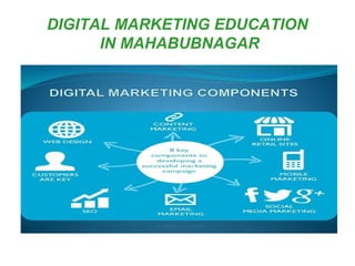 DIGITAL MARKETING EDUCATION
IN MAHABUBNAGAR
 
