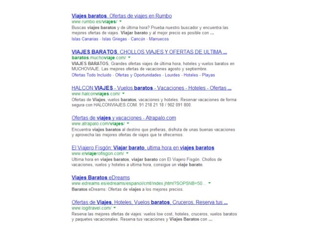 seo para travel ponencia sobre seo en el sector viajes por akemola para el seopro 2013 13 638