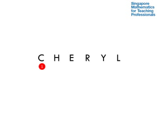 C H E   R Y L
1
 