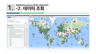 1.
무브뱅크(Movebank) 데이터 다운로드하기
-2. 데이터 조회
 