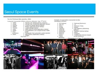 Seoul Space Events
 