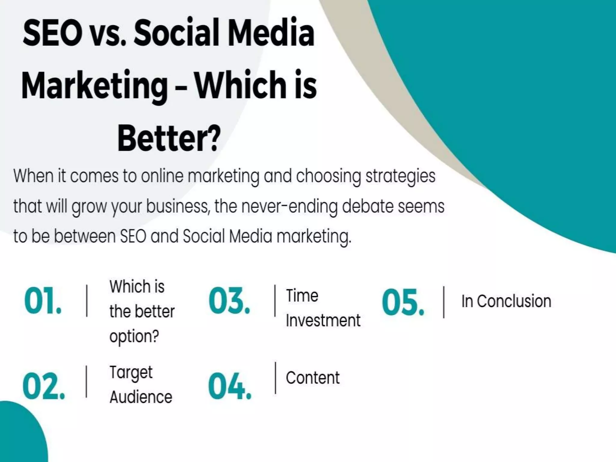 SEO vs. Social Media Marketing – Which is Better?-NorthRose TechnologiesLLC