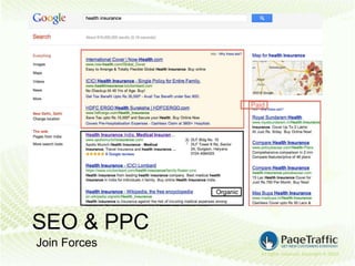 SEO & PPC
Join Forces
 