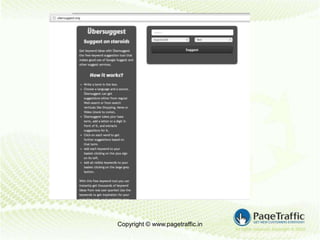 Copyright © www.pagetraffic.in
                                 www.pagetraffic.com
 