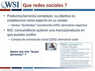  Otros se crean solicitándolos en canales sociales (Twitter, Blogging, FaceBook, LinkedIn, etc) Evite usar medios sociales solo para SEO. Al utilizar los sitios sociales para el uso que tienen produce mejores resultados