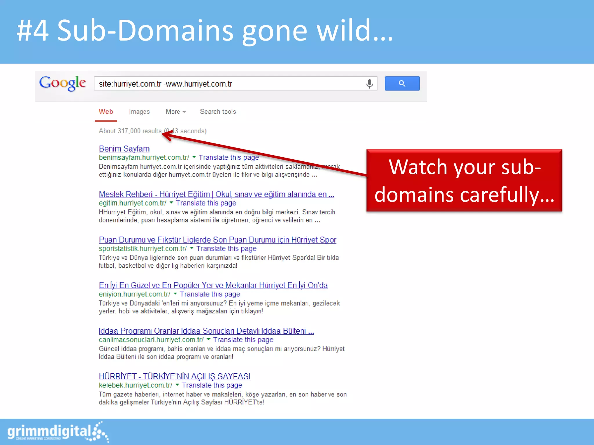 #4 Sub-Domains gone wild…
Watch your sub-
domains carefully…
 