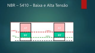 NBR – 5410 – Baixa e Alta Tensão
 