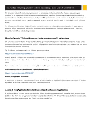 Best Practices for Running Symantec Endpoint Protection 12.1 on ...