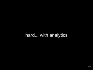 hard... with analytics 
359 
 