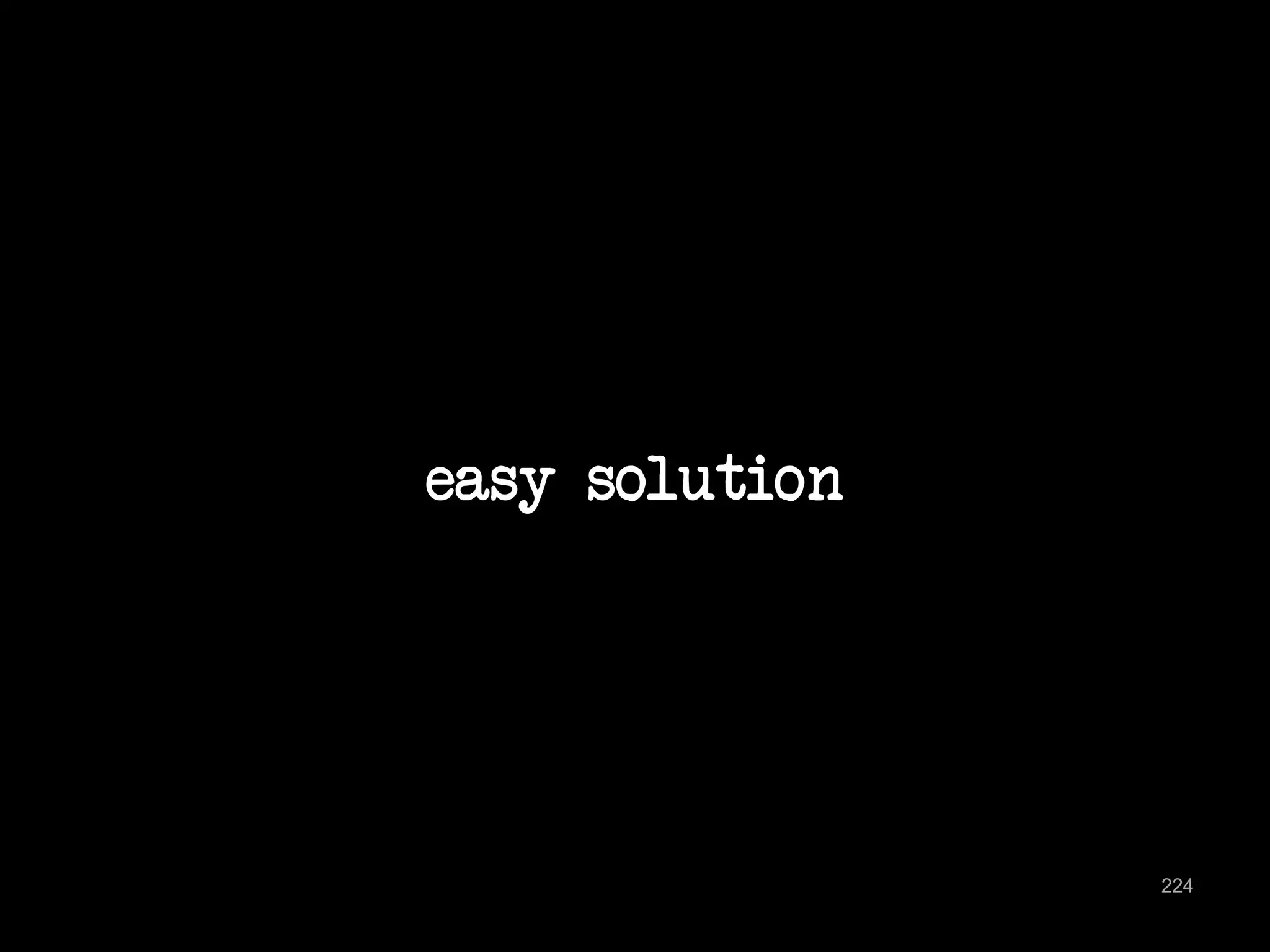 easy solution 
224 
 