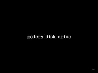 modern disk drive 
86 
 