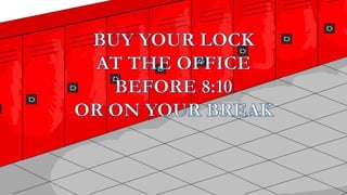 Announcements- Wednesday September 20, 2017