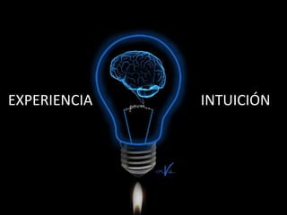 INTUICIÓNEXPERIENCIA
 