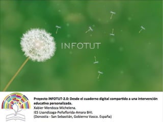 iNFOTUT-1
Información entre Tutor-Profesores
iNFOTUT-2.0
Investigación-acción en el aula
- 2.0
 