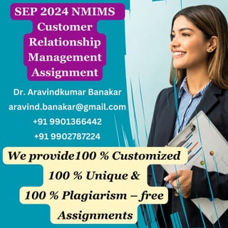 SEP 2024 NMIMS  Customer Relationship Management Assignment.pdf