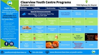 Announcements- Thursday September 30, 2021