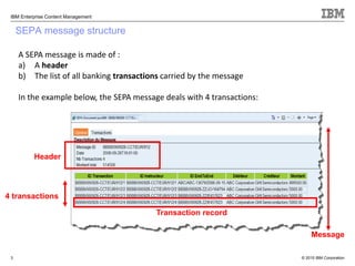 SEPA Archiving with IBM OnDemand | PDF