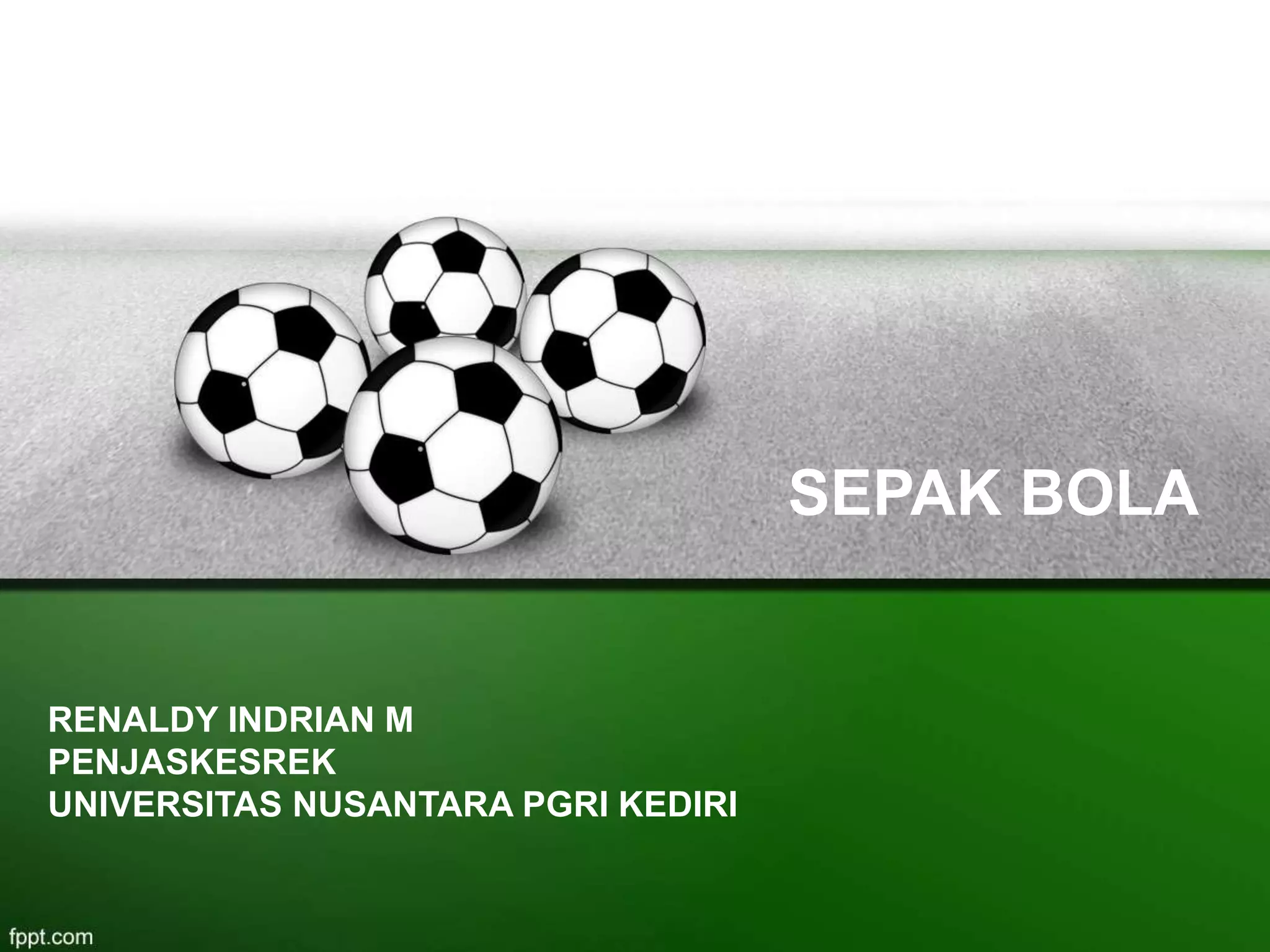 Backgroundpowerpoint Bola Sepak bola.ppt