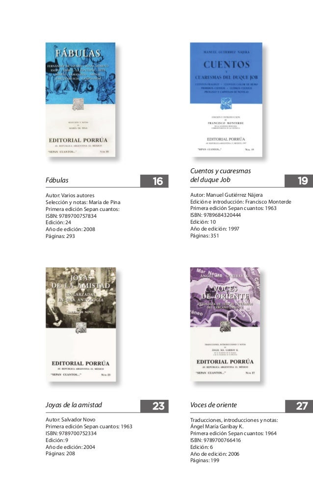 Colección Sepan Cuantos