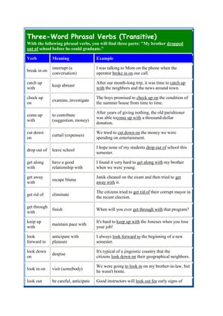 Separable phrasal verbs | DOCX