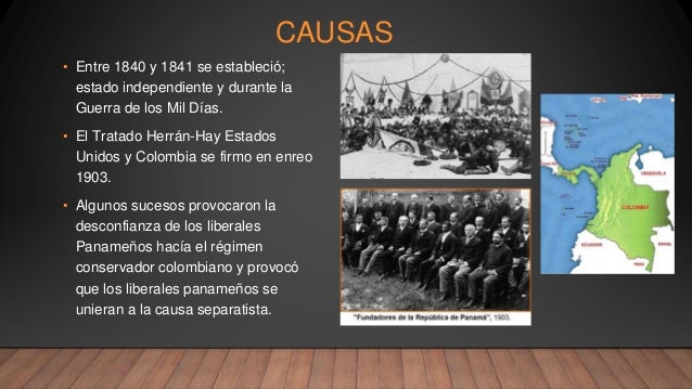 Separacion de Panama de Colombia
