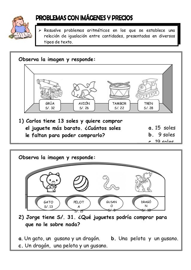 Ejercicios Matematicos Para 2° Grado