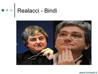 Realacci - Bindi
www.luviweb.it
 