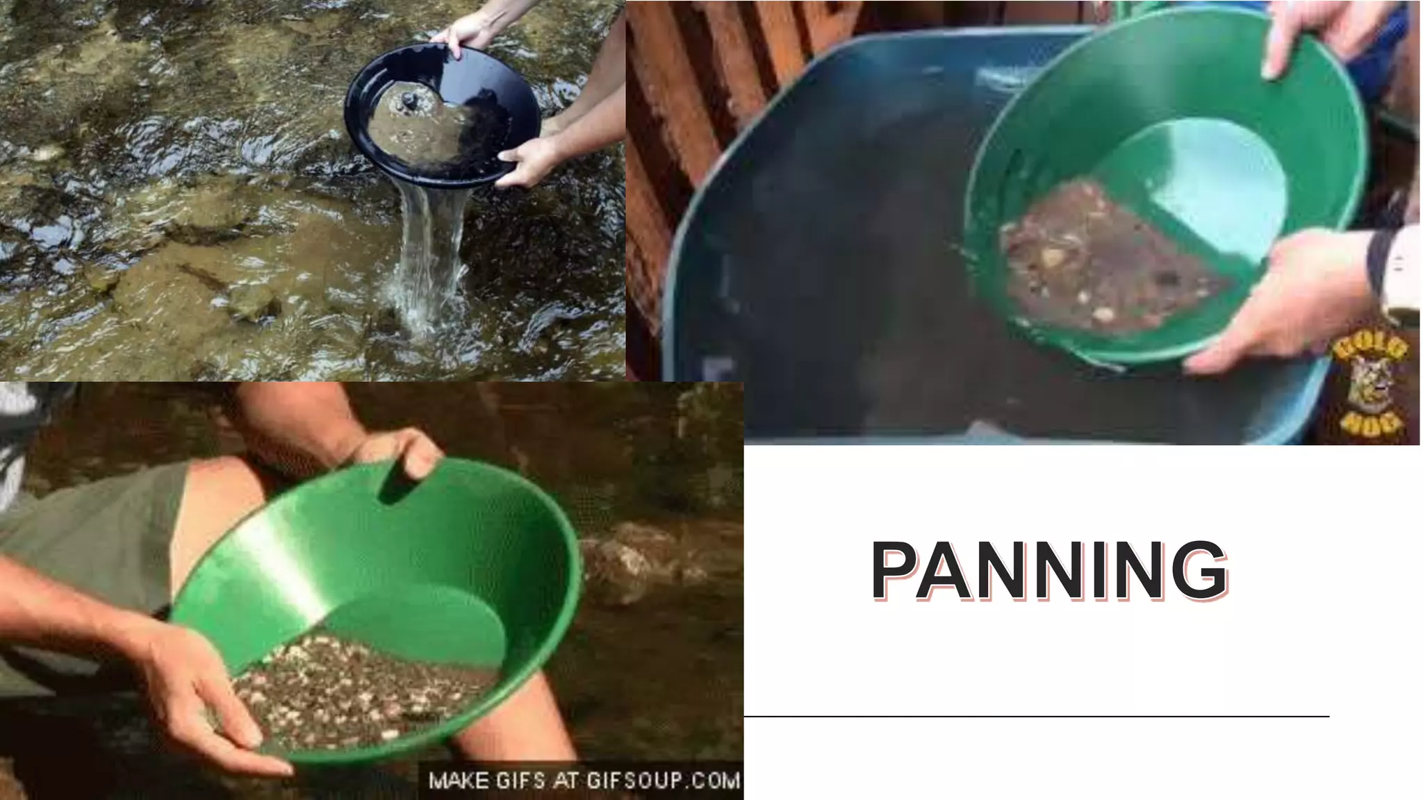 Separating mistures using magnets