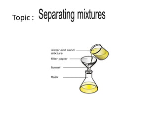 Separating Mixtures Year 7 Science ACARA PPTX Separating Mixtures Year 7 Science ACARA PPTX