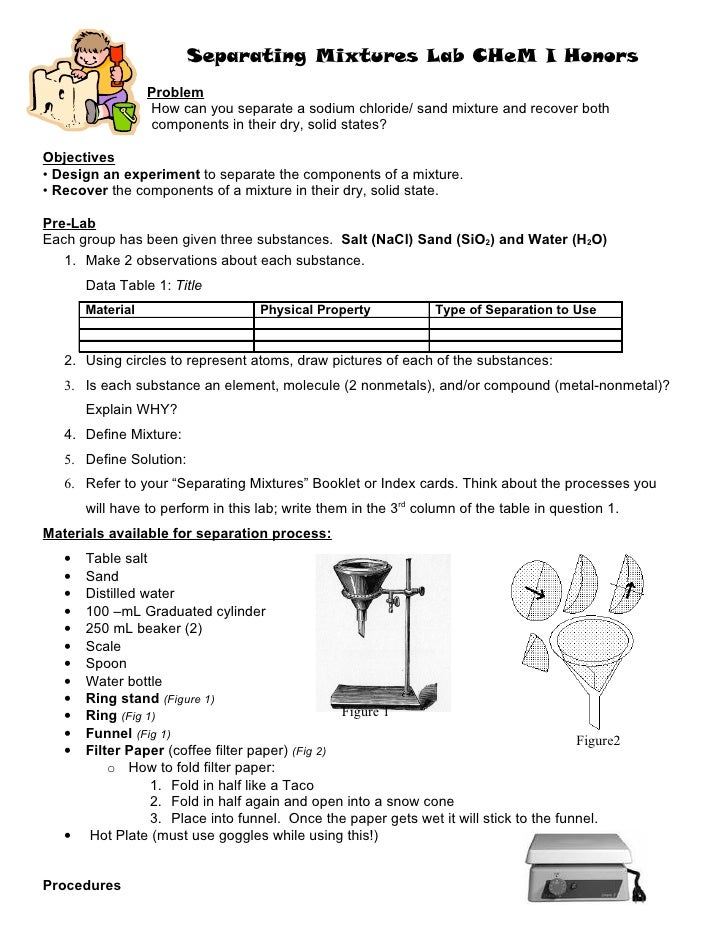 Separating mixtures lab_09 edited detailed