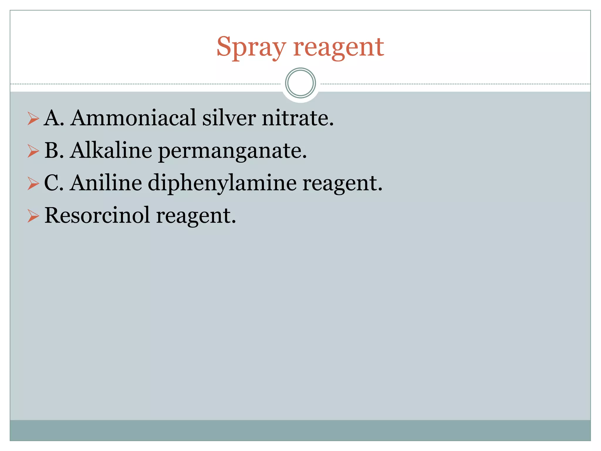 Separation ofsugarthroughpaperchromatography PPT