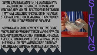 Sibbing Process Separation of substances | PPTX