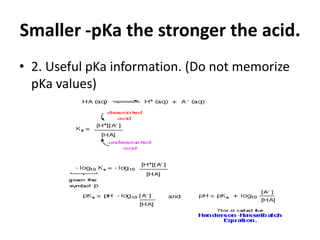 Separation of acidic substances new | PPTX