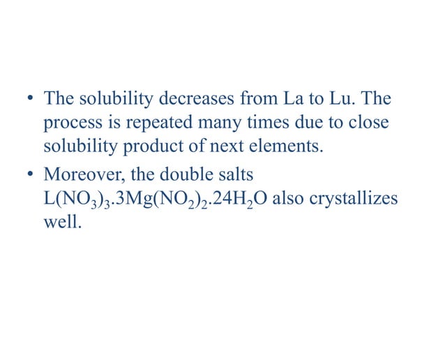 Separation Of Lanthanides Lanthanides And Actinides Pdf