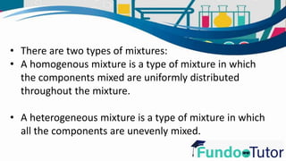 Separation of substances   class 9 - khushali thacker