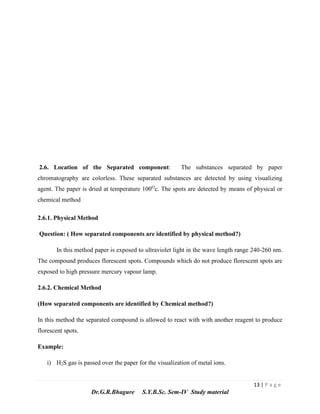 Separation techniques in analytical chemistry | PDF