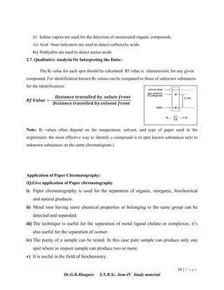 Separation techniques in analytical chemistry | PDF