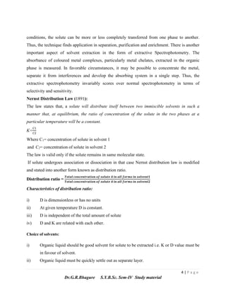 Separation techniques in analytical chemistry | PDF