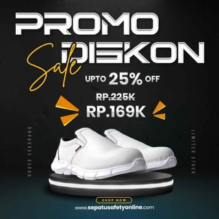 Diskon Sepatu Safety Warna Putih - WA.No : 081359117118 | PDF