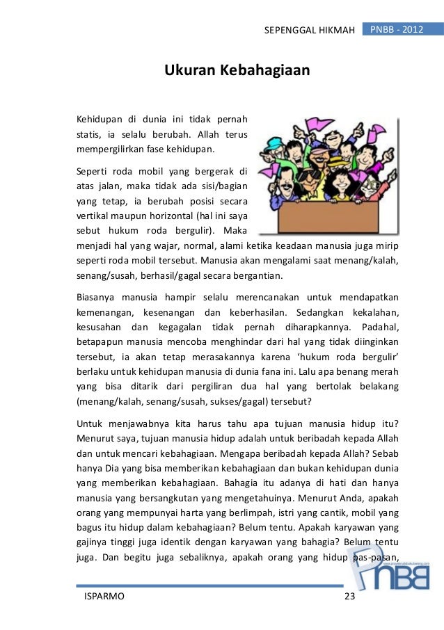 Sepenggal Hikmah