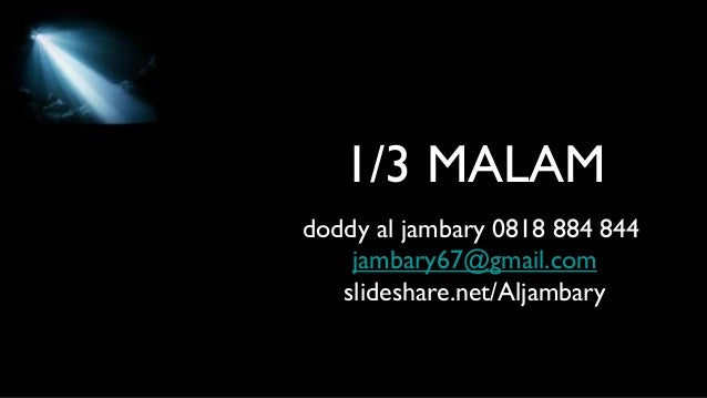 Sepertiga Malam