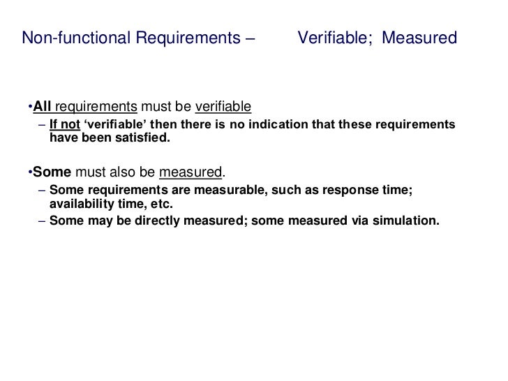 Architecture deals with functional requirements