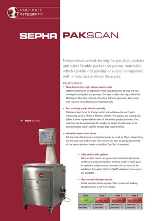 Sepha Brochure | PDF