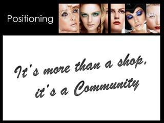 • Your Description Goes Here
Positioning
 