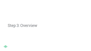 Step 3: Overview
 