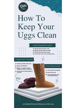Do you know how to keep your Uggs Clean.