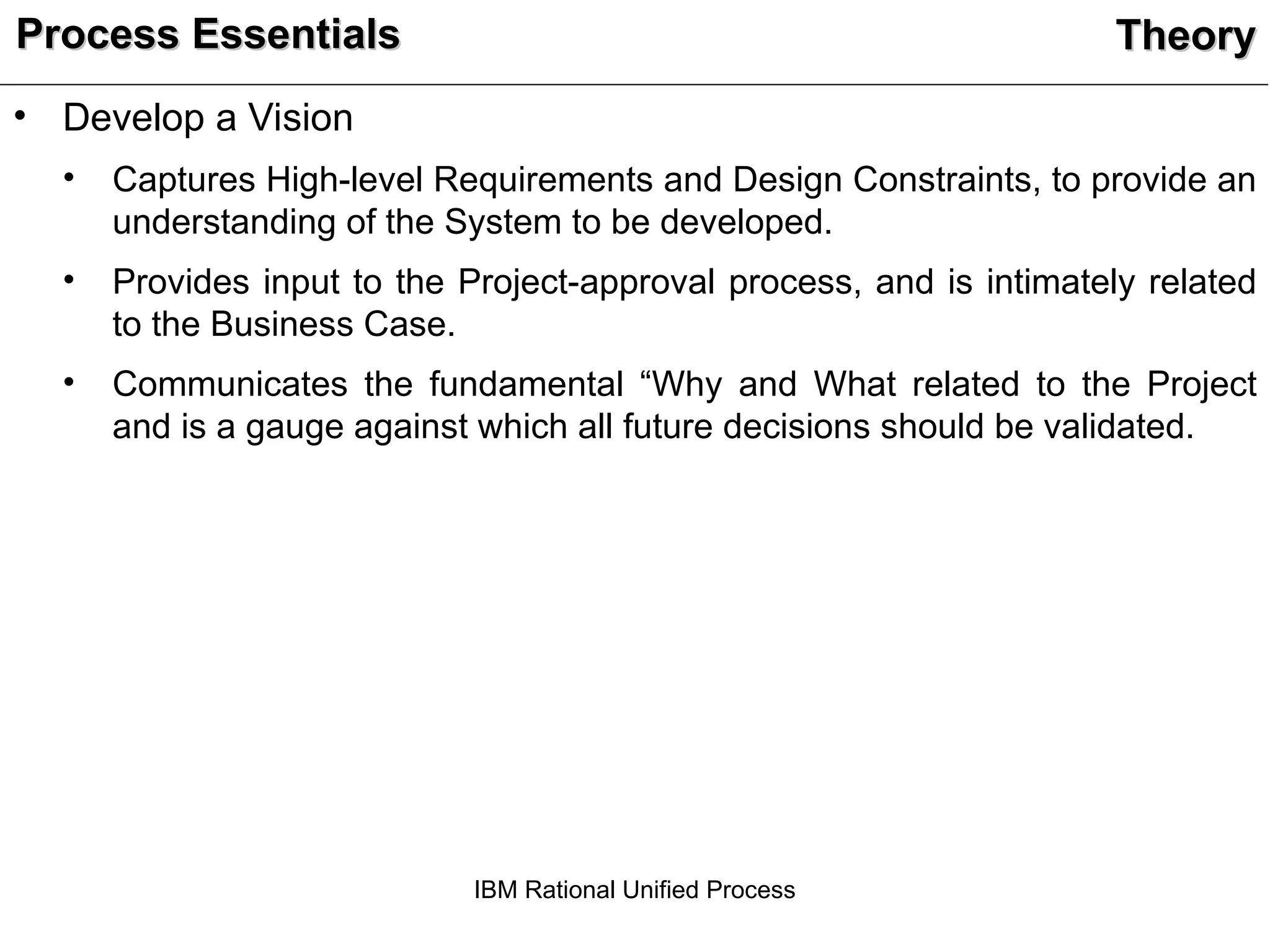 IBM Rational Unified Process For Software Engineering - Introduction | PPT
