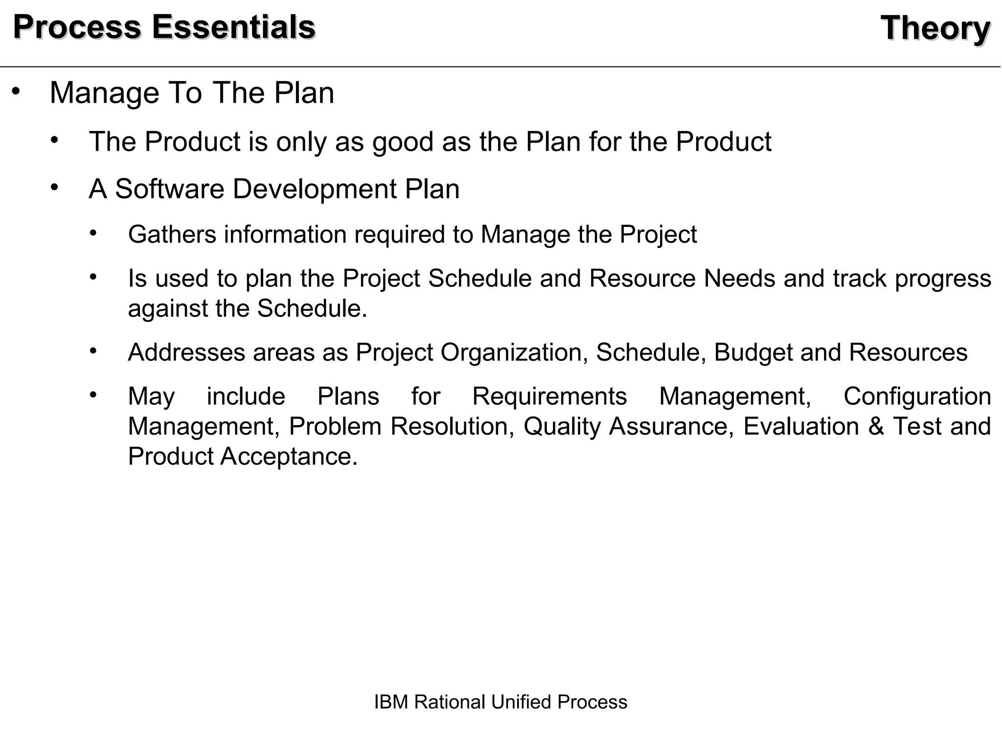 IBM Rational Unified Process For Software Engineering - Introduction | PPT