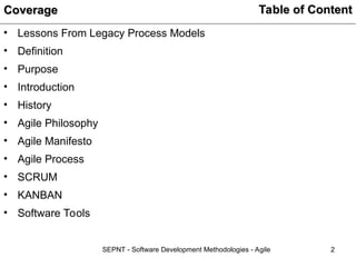 Agile Software Engineering Methodologies | PPT