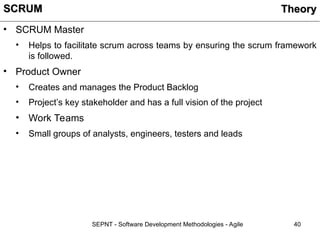 Agile Software Engineering Methodologies | PPT